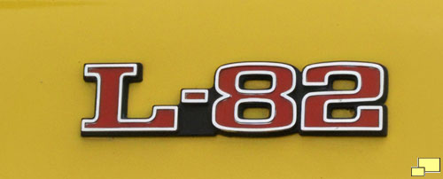 1976 Corvette L82 Hood Emblem