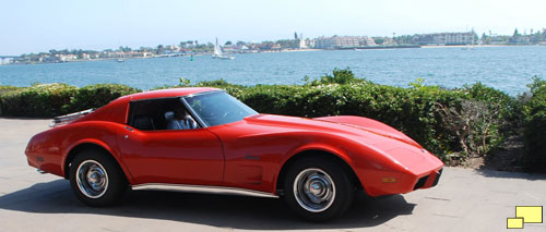 1976 Corvette in Red