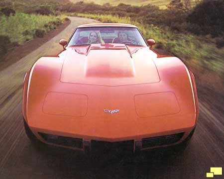 1979 Corvette - brochure cover photo