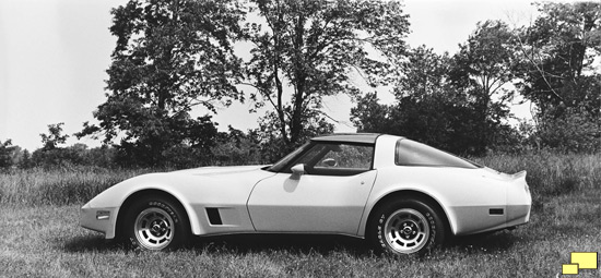 1980 Chevrolet Corvette C3 GM Factory Photograph