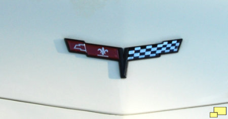 1981 Corvette C3 Front Hood Emblem