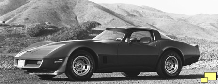 1981 Corvette C3 Official GM photo