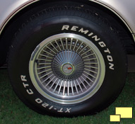 1982 Chevrolet Corvette C3 Commemorative Edition wheel