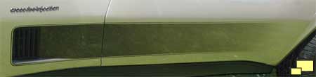 1982 Corvette C3 two tone paint