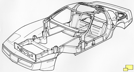 Chevrolet Corvette C4 chassis