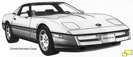 1984 C4 Corvette newspaper image
