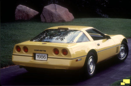 1986 Corvette Coupe - Yellow