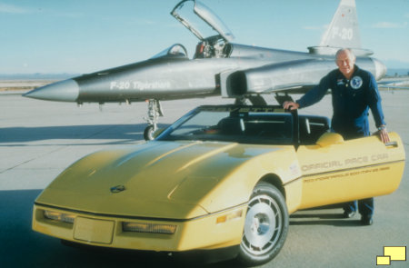 1986 Corvette Indy 500 Pace Car driven by Chuck Yeager