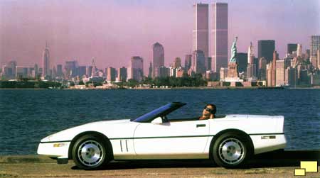 1987 Corvette C4 brochure illustration