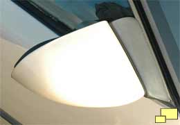 1987 Corvette C4 side mirror deflector
