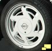 1988 Corvette C4 special 35th anniversary wheel