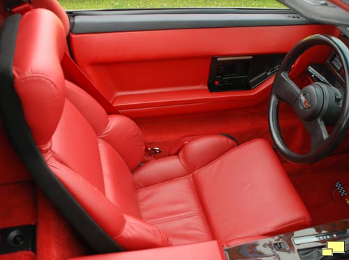 1989 Corvette C4 Coupe Interior
