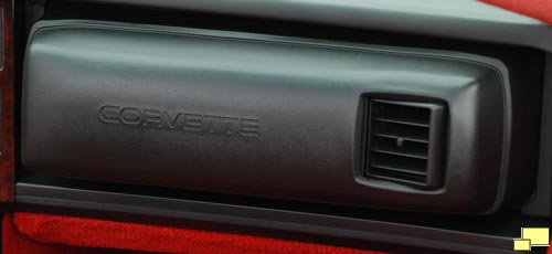 1989 C4 Corvette Passenger Compartment Breadloaf
