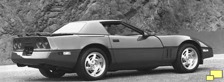 1990 Corvette C4 Official GM photograph