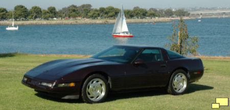 1991 Corvette C4 in Black