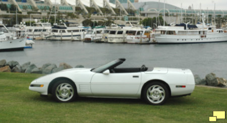 1991 Corvette in White