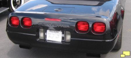 1991 Corvette C4 Rear Bumper