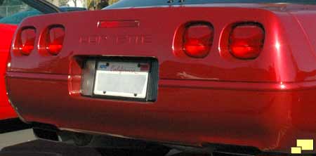 1991 Corvette C4 rear bumper