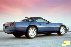 1992 Corvette Coupe in Quasar Blue Metallic