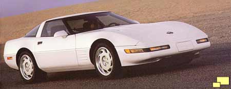 1992 Corvette brochure illustration