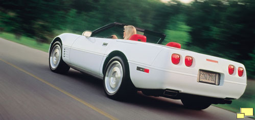 1994 Corvette C4 Convertible in Arctic White