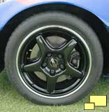 1996 Corvette Grand Sport front wheel