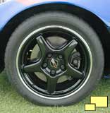 1996 Corvette C4 Grand Sport front wheel