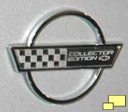 1996 Corvette C4 special edition emblem