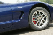 2004 Corvette C5 Front Fender, Wheel