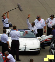 2004 Corvette Indy 500 Pace Car Morgan Freeman Driving