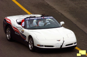 2004 Corvette C5 Indy 500 Pace Car Morgan Freeman Driving