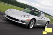 2005 Corvette in Machine Silver