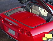 C6 targa roof storage