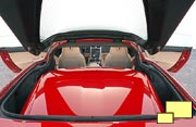 2005 Corvette C6 targa roof storage