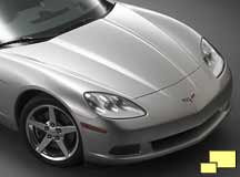 C6 Corvette hood