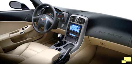 2005 C6 Corvette interior