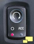2005 Corvette C6 start button