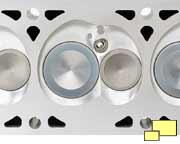 2006 Corvette C6 Z06 Cylinder Head - Combustion Chamber with CNC Machining