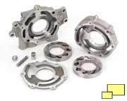 Corvette Z06 LS7 engine oil pump compontents