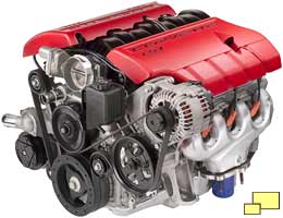 2006 Corvette C6 Z06 engine