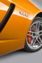 2007 Corvette C6 Z06 in Atomic Orange
