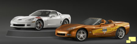 2007 Corvette C6 Ron Fellows Special Edition Z06 in Arctic White, Indy 500 Pace Car Replica