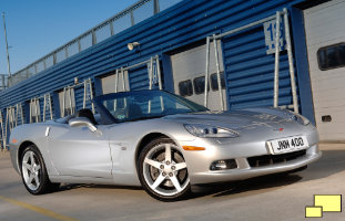 2008 Chevrolet Corvette C6 Coupe in Machine Silver