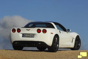 2008 Chevrolet Corvette C6 Coupe in Arctic White