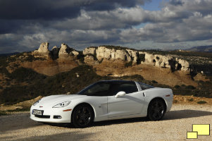 2008 Chevrolet Corvette C6 Coupe in Arctic White