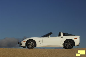 2008 Chevrolet Corvette C6 Coupe in Arctic White