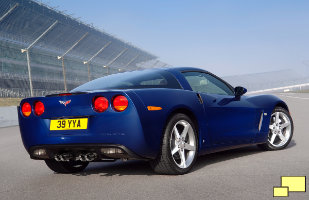 2008 Chevrolet Corvette C6 Coupe in Jetstream Blue