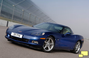 2008 Chevrolet Corvette C6 Coupe in Jetstream Blue