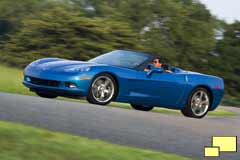 2008 Corvette in Jetstream Blue