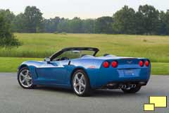 2008 Corvette in Jetstream Blue